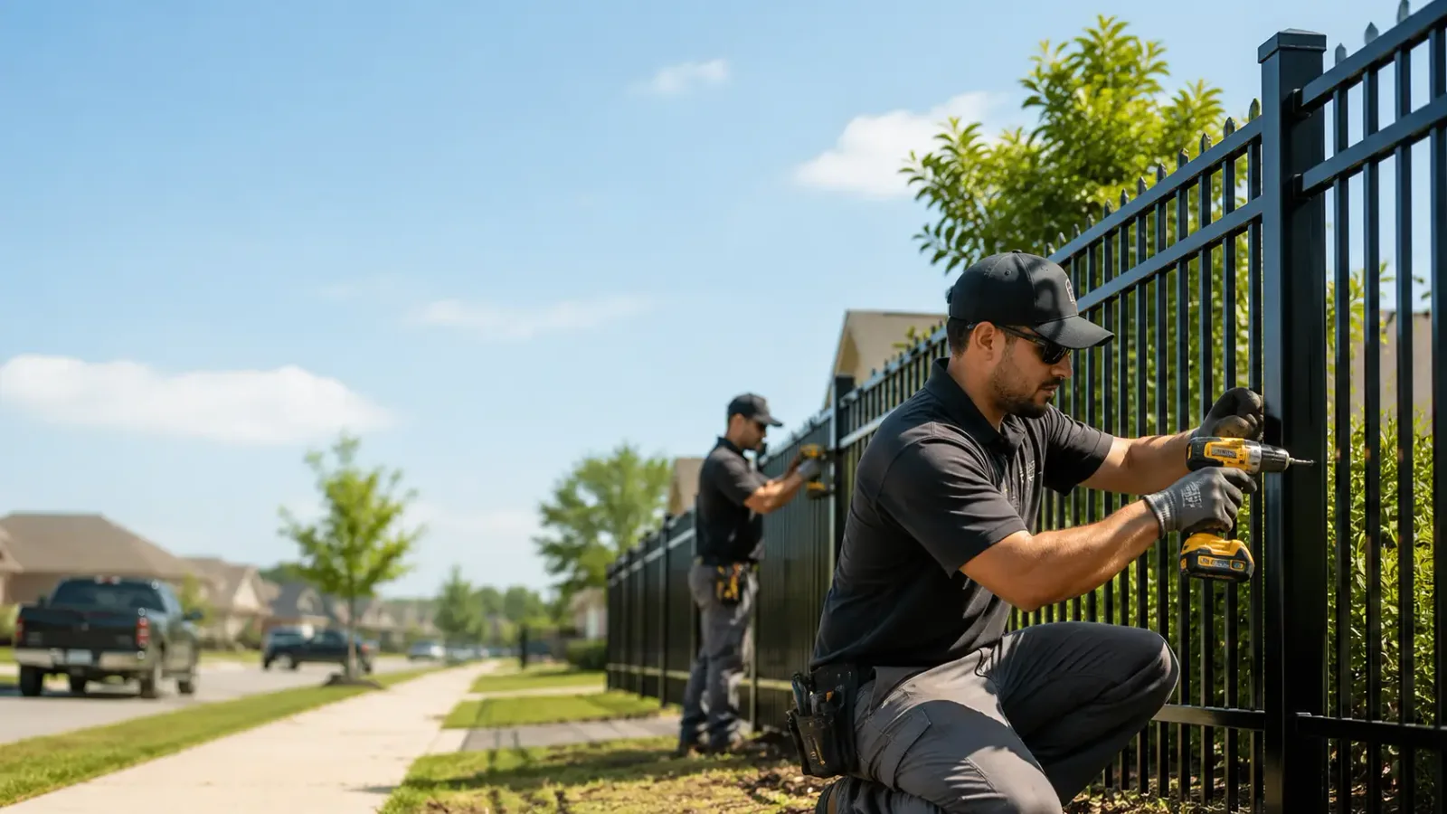 Metal Fence Installation in Clay City, IL